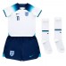 England Marcus Rashford #11 kläder Barn VM 2022 Hemmatröja Kortärmad (+ korta byxor)